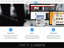 Tablet Screenshot of andce.es